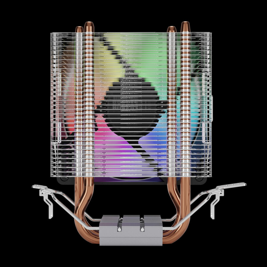 GAMDIAS BOREAS E1-210 LITE AIR COOLER RGB FAN - Image 3