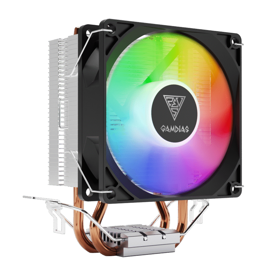 GAMDIAS BOREAS E1-210 LITE AIR COOLER RGB FAN