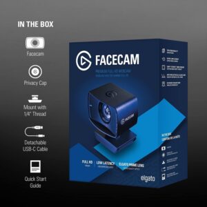 ELGATO FACECAM FULL HD 1080P60 STREAMING WEBCAM