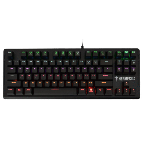 GAMDIAS HERMES E2 BLUE SWITCH COMPACT MECHANICAL GAMING KEYBOARD