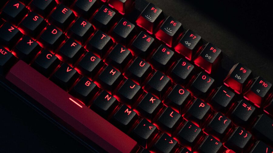 LEMOKEY X3 WIRED MECHANICAL KEYBOARD – RED SWITCH - Image 3