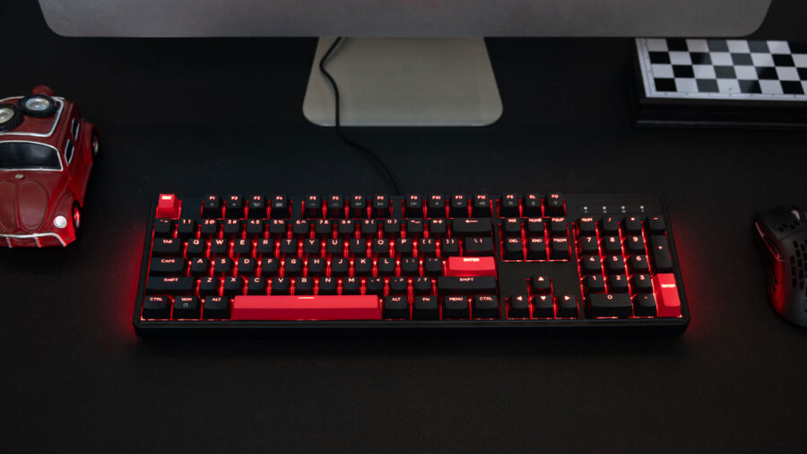 LEMOKEY X3 WIRED MECHANICAL KEYBOARD – RED SWITCH - Image 2
