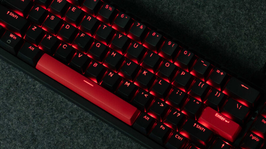 LEMOKEY X6 WIRED MECHANICAL KEYBOARD – RED SWITCH - Image 4