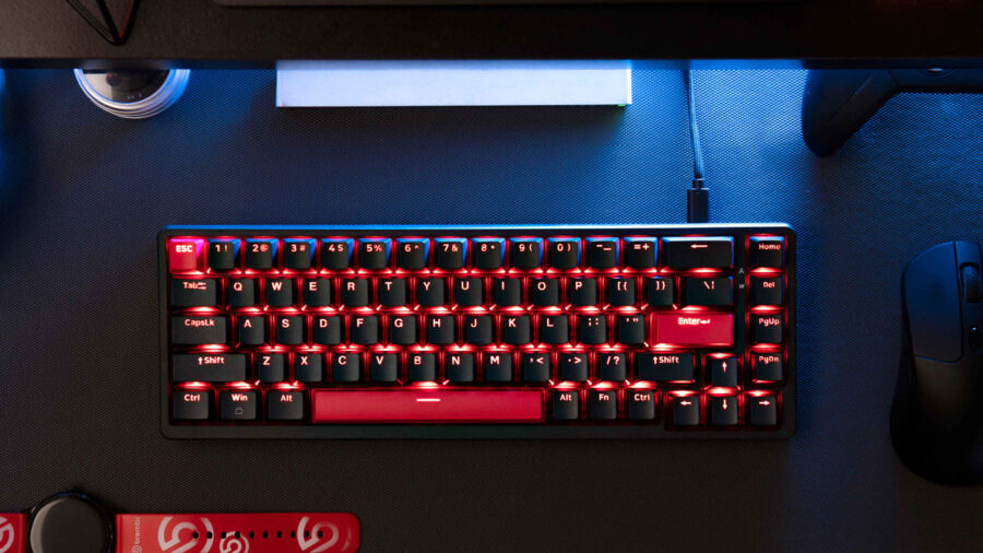 LEMOKEY X6 WIRED MECHANICAL KEYBOARD – RED SWITCH - Image 5
