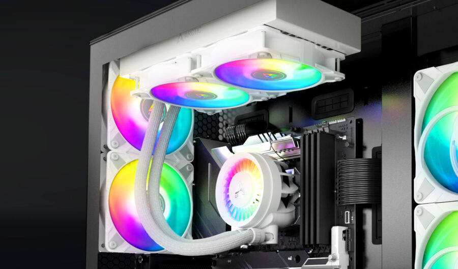 ARCTIC LIQUID FREEZER III 240 WHITE A-RGB AIO LIQUID COOLER - Image 3