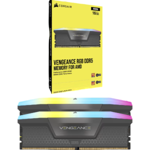 CORSAIR VENGEANCE RGB 32GB (2x16GB) DDR5 6000MHz CL30 - GRAY