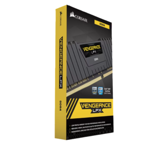 CORSAIR VENGEANCE LPX 64GB (4x16GB) DDR4 2666MHz CL16 - BLACK