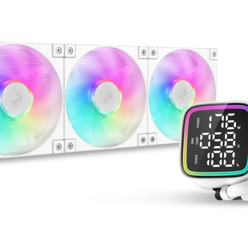 DEEPCOOL LD360 WHITE 360MM DIGITAL ARGB LIQUID CPU COOLER