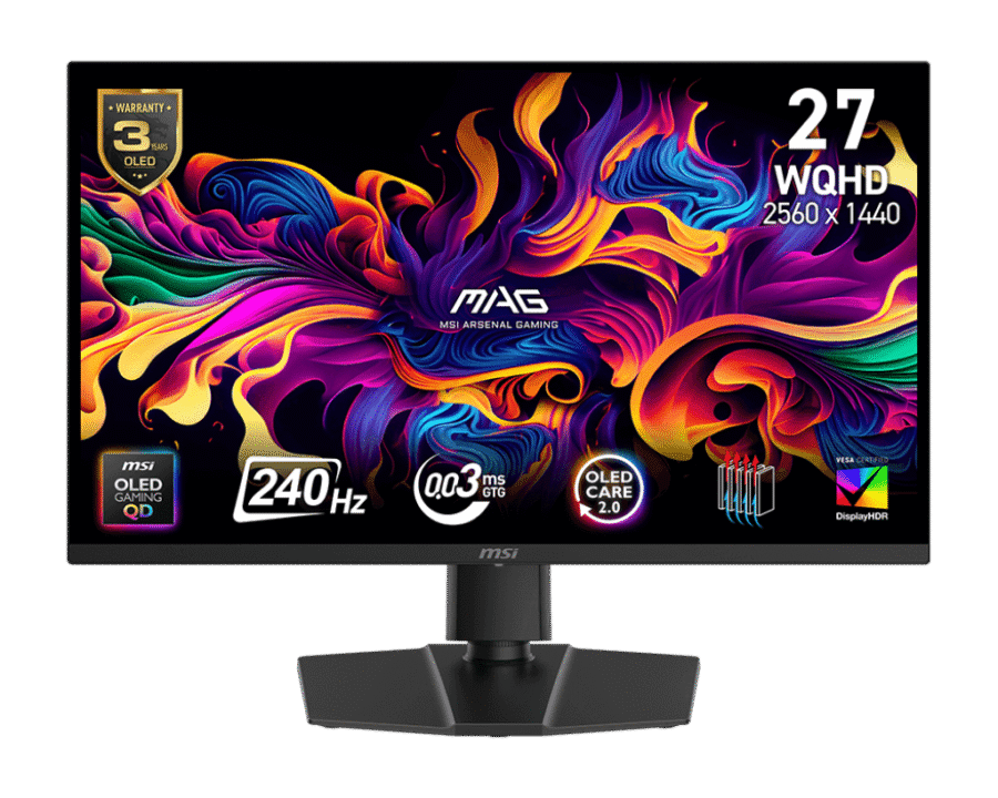 MSI MAG 273QP QD-OLED X24 27-INCH 2K 240HZ QD-OLED GAMING MONITOR