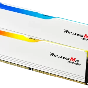 GSKILL RIPJAWS M5 NEO RGB DDR5 32GB (2x16GB) 6000MHz CL36 MEMORY KIT WHITE