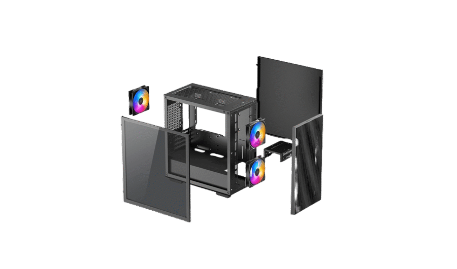 DEEPCOOL MATREXX 40 3FS MICRO-ATX CASE - Image 2