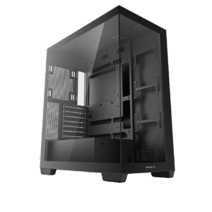 DEEPCOOL CG580 BLACK PANORAMIC MID‑TOWER ATX CASE