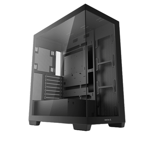 DEEPCOOL CG580 BLACK PANORAMIC MID‑TOWER ATX CASE