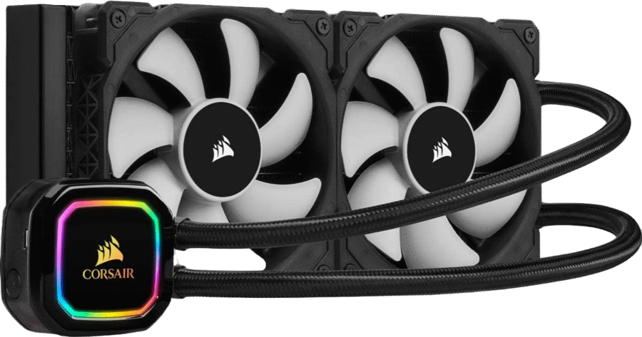 CORSAIR iCUE H100i RGB ELITE 240MM LIQUID CPU COOLER