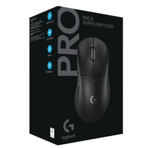 LOGITECH G PRO X SUPERLIGHT 2 DEX WIRELESS GAMING MOUSE