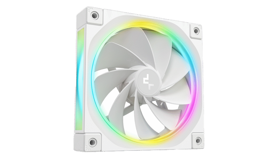 DEEPCOOL FL12R WHITE REVERRSE BLADE ARGB 3‑PACK 120MM PWM CASE FANS - Image 3