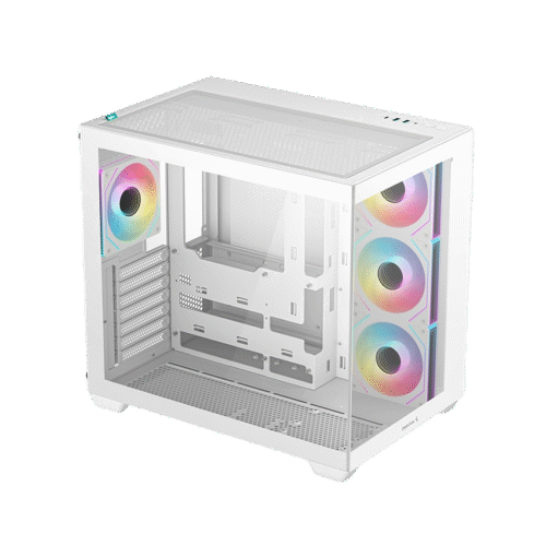 DEEPCOOL CG530 4F WHITE ARGB MID‑TOWER ATX CASE