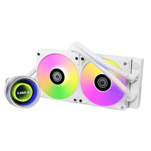 LIAN LI GALAHAD II TRINITY 240MM AIO LIQUID COOLER WHITE