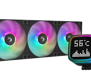 DEEPCOOL LP360 BLACK 360MM DOT MATRIX ARGB AIO LIQUID CPU COOLER
