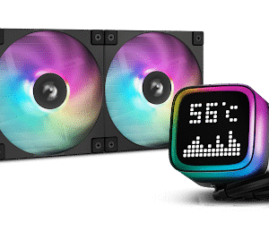 DEEPCOOL LP240 BLACK 240MM DOT MATRIX ARGB AIO LIQUID CPU COOLER