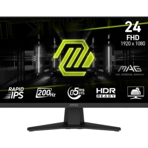 MSI MAG 244F 24" FHD 200Hz 0.5MS RAPID IPS PANEL