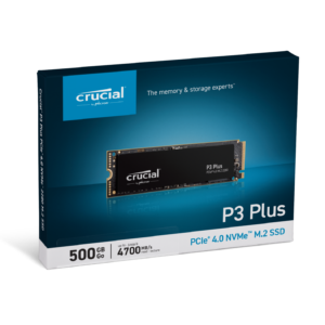 CRUCIAL P3 PLUS 500GB Nvme