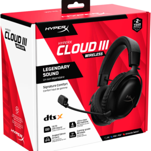 HYPERX CLOUD 3 WIRELESS - BLACK