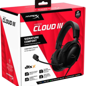 HYPERX CLOUD 3 WIRED - BLACK
