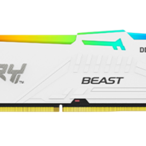 KINGSTON FURY BEAST RGB 32GB DDR5 5600MHz CL40 - WHITE