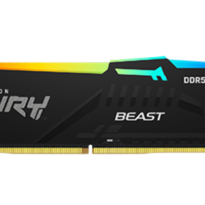 KINGSTON FURY BEAST RGB 32GB DDR5 5600MHz CL40 - BLACK
