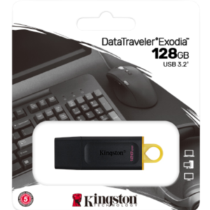 KINGSTON 128GB DATA TRAVELER EXODIA USB 3.2