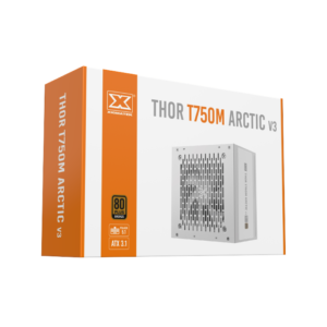 XIGMATEK THOR T750M ARCTIC V3 750W 80 PLUS BRONZE ATX 3.1 FULLY MODULAR - WHITE