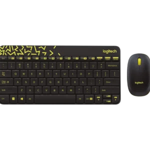 LOGITECH MK240 NANO BLACK YELLOW WIRELESS