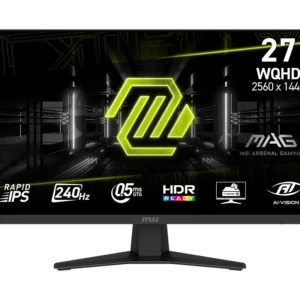 MSI MAG 274QF X24 27" WQHD 240HZ 0.5MS RAPID IPS PANEL
