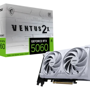 MSI GEFORCE RTX 5060 8GB VENTUS 2X OC EDITION  - WHITE