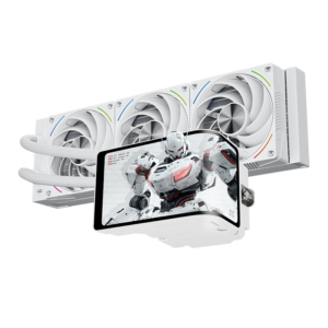 THERMALRIGHT WONDERVISION 360 TURBO ARGB WHITE 6.67" CURVED 3D SCREEN