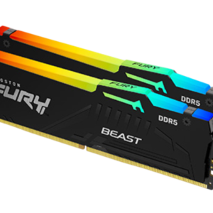 KINGSTON FURY BEAST 16GB (2x8GB) DDR5 5200MHz CL40 - BLACK