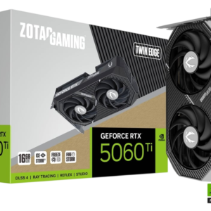 ZOTAC GEFORCE RTX 5060 TI 16GB TWIN EDGE OC EDITION - BLACK