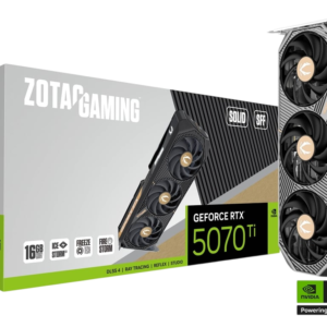 ZOTAC GEFORCE RTX 5070 TI 16GB SOLID SFF OC - BLACK