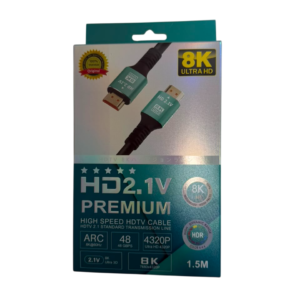 HDMI 2.1 CABLE 8K 1.5 METERS HDMI TO HDMI