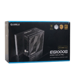 LIAN LI EDGE 1000W 80 PLUS GOLD ATX 3.1 FULLY MODULAR - BLACK