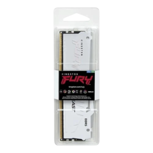 KINGSTON FURY BEAST RGB 16GB DDR5 6000MHz CL36 - WHITE